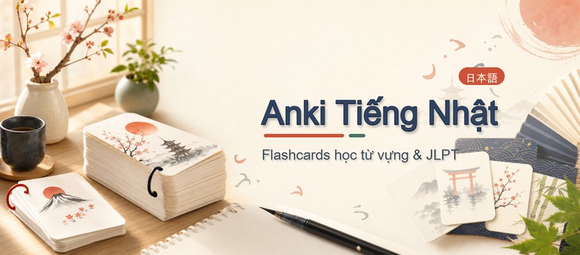 Anki Tiếng Nhật – Flashcards học từ vựng & JLPT
